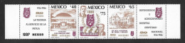 SD)1986 MEXICO 50TH ANNIVERSARY OF TECHNIQUE AT THE SERVICE OF THE COUNTRY, LUIS E. ERRO PLANETARIUM 40P SCT 1431, EMBLE - Mexico