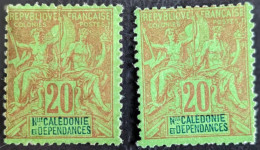 47 X2 Type Groupe Nouvelle Calédonie - Unused Stamps