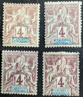 43 X4 Type Groupe Nouvelle Calédonie - Unused Stamps