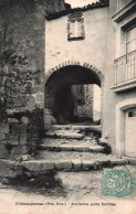 CPA HAUTE VIENNE / 87 / CHATEAUPONSAC / ANCIENNE PORTE FORTIFIEE - Chateauponsac