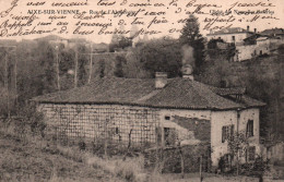 CPA HAUTE VIENNE / AIXE SUR VIENNE RUE DE L'ABREUVOIR - Aixe Sur Vienne