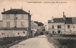 CPA PLESSIS BOUCHARD L'ENTREE DU PAYS COTE DE SAINT LEU - Le Plessis Bouchard