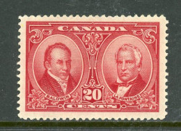 Canada-1927-"Baldwin & Lafontaine" MH (*) - Unused Stamps