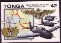 TONGA 1992 Cromalin Proof - Japan Invades The Phillipines  - 4 Exist - Tonga (1970-...)