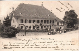 Avenches, Pensionnat Monnay / Carte Précurseur, 30.VI.02 / Animée - Avenches