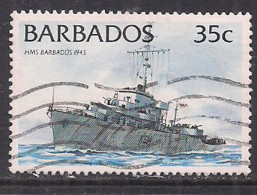 Barbados 1994 QE2 35cents Ships SG 1033a Used ( K769 ) - Barbados (1966-...)