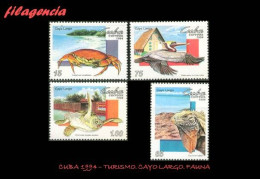 CUBA MINT. 1994-12 TURISMO. CAYO LARGO. FAUNA DE LOS CAYOS - Nuevos