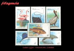 CUBA MINT. 1994-14 FAUNA DEL CARIBE - Nuevos