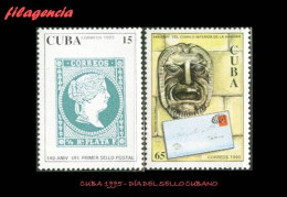 CUBA MINT. 1995-05 DÍA DEL SELLO CUBANO - Nuevos