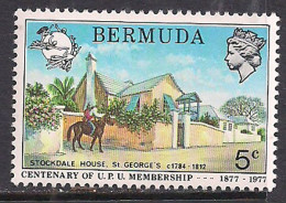 Bermuda 1977 QE2 5cents SG 374 MNH ( B142 ) - Bermuda