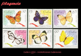 CUBA MINT. 1995-09 MARIPOSAS CUBANAS - Nuevos