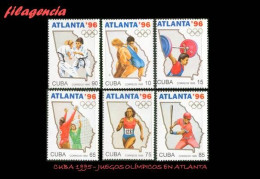 CUBA MINT. 1995-14 JUEGOS OLÍMPICOS EN ATLANTA - Unused Stamps