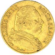 Louis XVIII-20 Francs 1815 Bayonne - 20 Francs (oro)