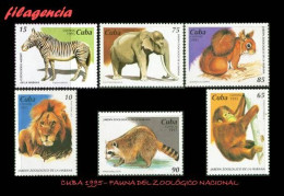 CUBA MINT. 1995-17 FAUNA DEL JARDÍN ZOOLÓGICO NACIONAL - Unused Stamps