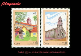 CUBA MINT. 1995-18 CINCUENTENARIO DE LA UNESCO. LA HABANA VIEJA. PATRIMONIO UNESCO - Ongebruikt