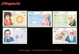 CUBA MINT. 1996-03 CELEBRIDADES DE LA CIENCIA - Nuevos