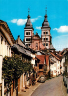 73736299 Amorbach Miltenberg Abteigasse Mit Blick Zur Abteikirche  - Amorbach