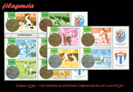 CUBA MINT. 1996-22 VICTORIAS OLÍMPICAS CUBANAS EN ATLANTA 96 - Unused Stamps