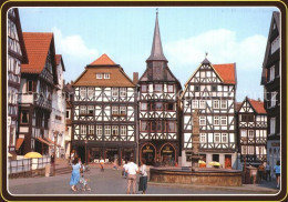 72434253 Fritzlar Rolandbrunnen Marktplatz Fachwerkhaeuser Domstadt Fritzlar - Fritzlar