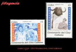 CUBA MINT. 1997-02 CENTENARIO DEL CINE CUBANO - Nuevos