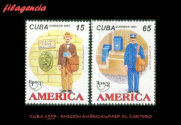 CUBA MINT. 1997-24 EMISIÓN AMÉRICA UPAEP. EL CARTERO - Ongebruikt