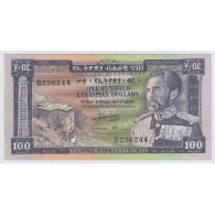 ETHIOPIE - PICK 29 - 100 DOLLARS 1966 - NEUF - Etiopia