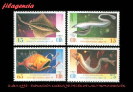 CUBA MINT. 1998-14 EXPOSICIÓN UNIVERSAL LISBOA 98. PECES DE LAS PROFUNDIDADES - Neufs