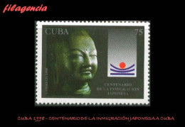 CUBA MINT. 1998-22 CENTENARIO DE LA INMIGRACIÓN JAPONESA EN CUBA - Ongebruikt