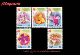 CUBA MINT. 1998-23 FLORA. ORQUÍDEAS CUBANAS - Ongebruikt