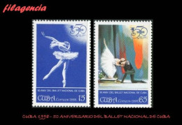 CUBA MINT. 1998-28 CINCUENTENARIO DEL BALLET NACIONAL DE CUBA - Neufs