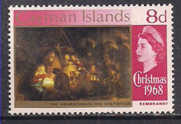 Cayman Islands 1968 QE2 8d Christmas MNH SG 219 ( K1362 ) - Kaimaninseln