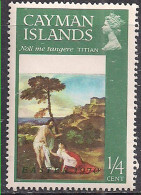 Cayman Islands 1970 QE2 1/4c Easter Paintings MH  SG 264 ( K1284 ) - Kaimaninseln