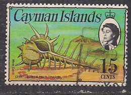 Cayman Islands 1974 QE2 15c Cabrit's Mubex Used  SG 354 ( M1078 ) - Cayman (Isole)