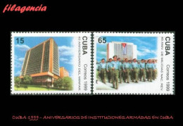 CUBA MINT. 1999-25 40 ANIVERSARIO DE INSTITUCIONES ARMADAS CUBANAS - Neufs