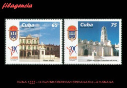 CUBA MINT. 1999-27 IX CUMBRE IBEROAMERICANA DE JEFES DE ESTADO EN LA HABANA - Nuevos