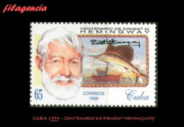 CUBA MINT. 1999-29 CENTENARIO DE ERNEST HEMINGWAY - Ongebruikt