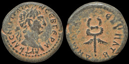 Syria Seleucis And Pieria Antioch Trajan AE Semis Winged Caduceus - Provincia