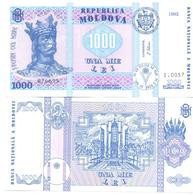 1992. Moldova, 1000L/1992, P-18, UNC - Moldawien (Moldau)