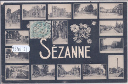 SEZANNE- CARTE MULTI-VUES- - Sezanne