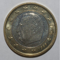 BELGIQUE - 1 EURO 1999 - ALBERT II - SUPERBE A FLEUR DE COIN - SPL - Bélgica