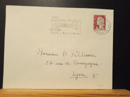 Marianne De Decaris 1263 Sur Lettre Paris VIII Rue De La Boétie Le 25/09/1963 - 1960 Marianna Di Decaris
