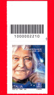 Nuovo - MNH - ITALIA - 2022 - 100 Anni Della Nascita Di Margherita Hack, Astrofisica – Ritratto - B Zona 1 - Barre 2210 - Codici A Barre