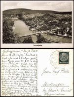 Ansichtskarte Neckargemünd Blick über Die Stadt - Brücke 1936 - Neckargemünd