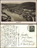 Ansichtskarte Neckargemünd Blick Auf Die Stadt 1938 - Neckargemünd