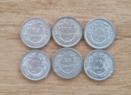 Peru Coins Lot , 1 Centavo 1952 - 1961 , Circulate - Peru