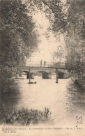 FRANCE - Eclaron (Hte-Marne) - Vue De La Passerelle Et Le Pont Napoléon - Vue Sur La Blaise - Carte Postale Ancienne - Eclaron Braucourt Sainte Liviere