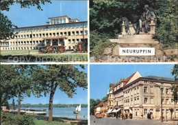 72419028 Neuruppin Poliklinik Fontane Denkmal Dampferanlegestelle Karl Marx Str  - Neuruppin