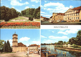 72418430 Neustrelitz Stadtpark Rathaus Markt Mit Stadtkirche Am Zierker See Neus - Neustrelitz