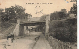 FRANCE - Nanterre - Vue Sur Le Pont Et Boulevard Du Nord - Carte Postale Ancienne - Nanterre