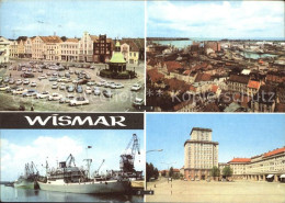 72418369 Wismar Mecklenburg Markt Ueberseehafen Panorama Wendorf PdF Wismar - Wismar